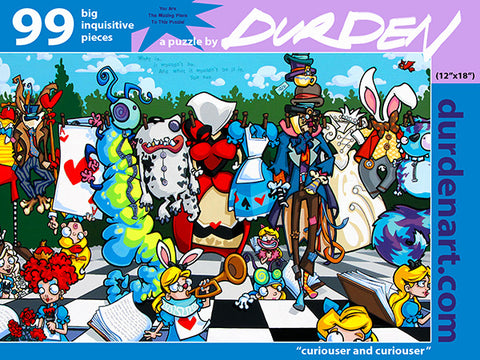 99 Piece Jigsaw Puzzle Curiouser And Curiouser